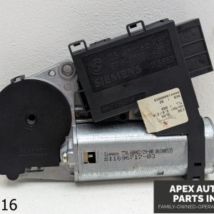 OEM 1997-2001 BMW 525i 2.5L SUNROOF MOTOR SUN ROOF DRIVE