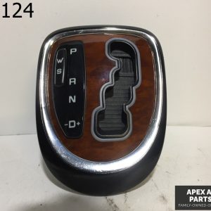 OEM 2000 Mercedes S430 W220 Gear Shifter Bezel Trim Indicator Wood