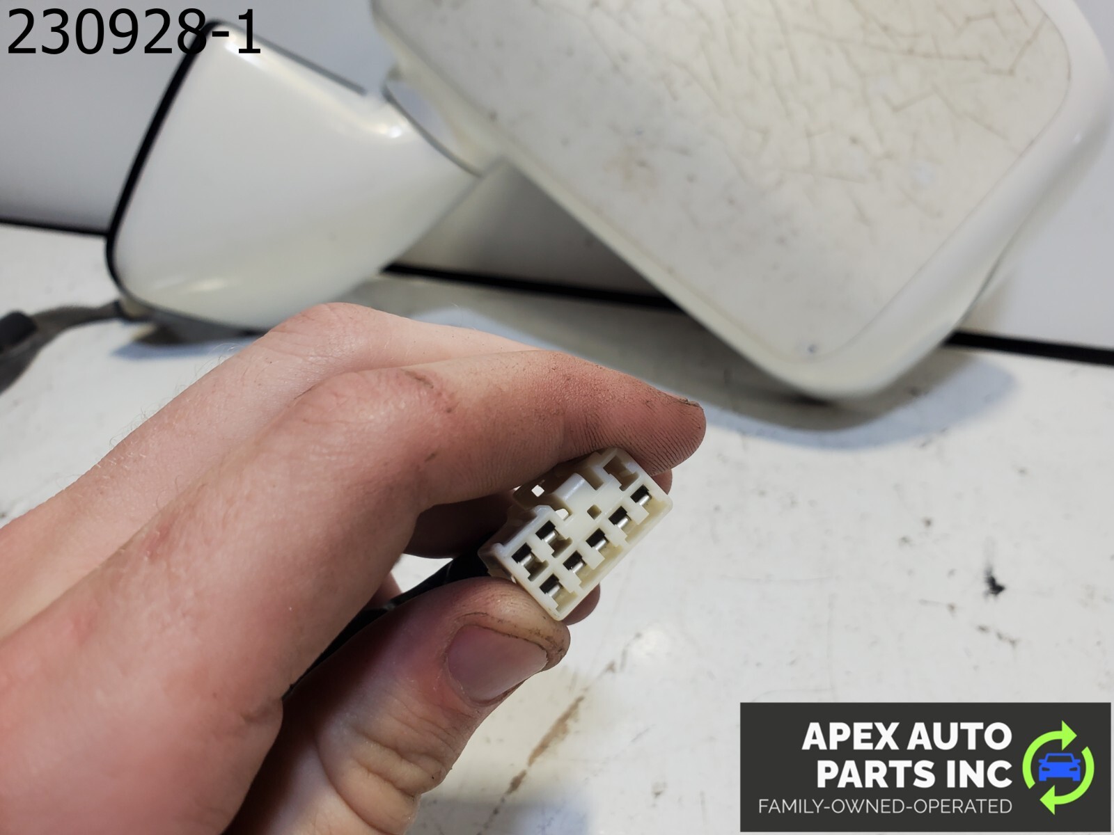 OEM 2001 LEXUS RX300 DRIVER LEFT SIDE POWER HEATED AUTO DIM EXTERIOR DOOR MIRROR - Image 8