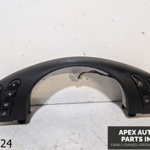 OEM 2002-2005 BMW 325CI 2.5L STEERING WHEEL UPPER TRIM COVER BUTTON SWITCH PLATE