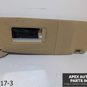 OEM 2002-2005 BMW 745Li 4.4L Passenger Right Sun Visor 51167043532