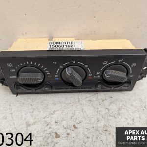 OEM 2002 Chevrolet Suburban 5.3L Front A/C Heat Climate Temperature Control