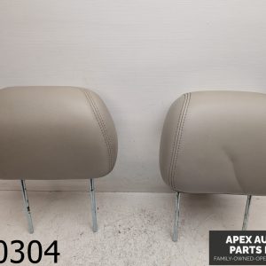 OEM 2002 Chevrolet Suburban 5.3L Front Seat Headrest Set Pair Leather