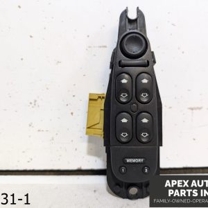OEM 2002 Jaguar S-Type 4.0L Master Power Window Mirror Switches Memory