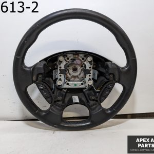 OEM 2002 Jaguar X-Type 3.0L Steering Wheel w/Switches BLACK/Woodgrain