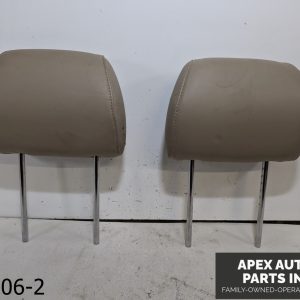 OEM 2002 Toyota Highlander 3.0L Front Driver Passenger Headrest Set Leather
