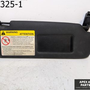 OEM 2003 - 2005 Audi S4 Sedan Passenger Sun Visor Black Illuminated C04B19058