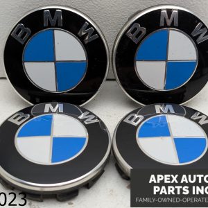 OEM 2004-2006 BMW X5 4.4L 4 Wheel Center Hub Cap