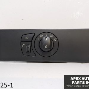 OEM 2004-2007 BMW 530i 3.5L Headlight Dimmer Fog Light Control Switch