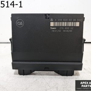 OEM 2004 Mercedes CLK320 3.2L BCM BODY COMFORT MODULE UNIT 2098200326