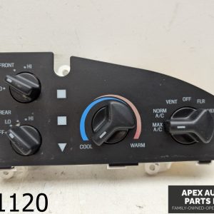 OEM 2005 Ford E-150 5.4L A/C Heater Climate Control DUAL AC