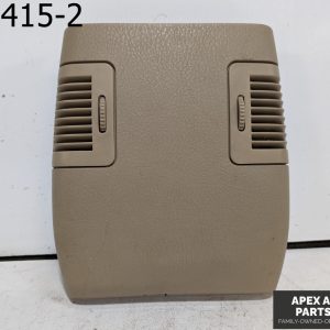 OEM 2005 Lincoln LS 3.9L AUTOMATIC CENTER CONSOLE REAR TRIM COVER AC BEZEL