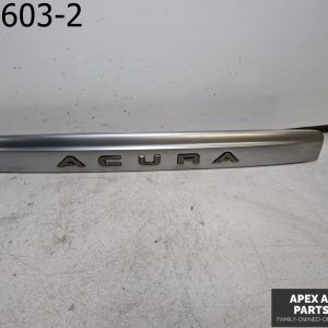 OEM 2006 Acura MDX 3.5L Rear Trunk Lid Garnish License Plate Bezel Molding