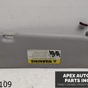 OEM 2006 BMW 650i 4.8L FRONT LEFT DRIVER SIDE SUN VISOR LEATHER