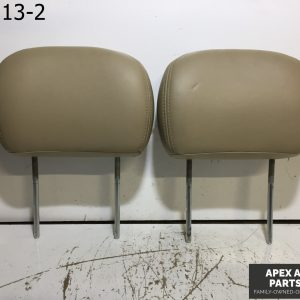 OEM 2006 Chevy Trailblazer RH Right LH Left Front Headrest Leather Beige