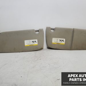 OEM 2006 Dodge Ram 1500 4.7L Driver Passenger Sun Visors Set Pair Sunvisors