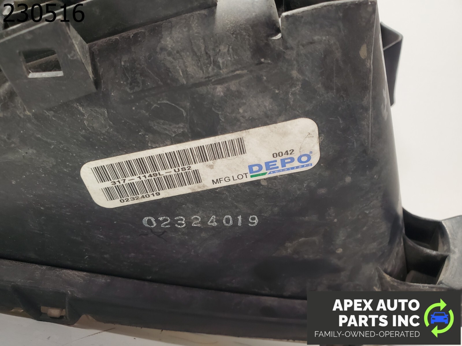 OEM 2006 Honda Pilot Left Driver Halogen Headlight Lamp DEPO - Image 10