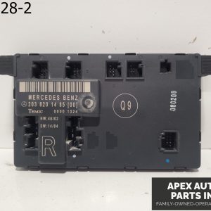 OEM 2006 Mercedes C230 2.5L Front Right Side Door Control Module Unit