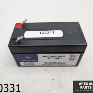 OEM 2006 Mercedes ML350 3.5L Auxiliary Battery Backup