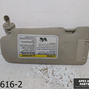 OEM 2007-2009 Infiniti G35 3.5L PASSENGER RIGHT SUN VISOR SUN SHADE TAN