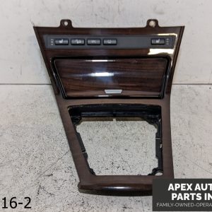 OEM 2007-2010 BMW X3 3.0L Center Console Shifter Bezel Trim Cover