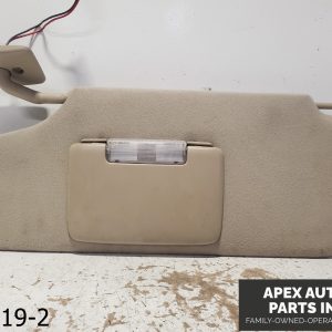 OEM 2007-2010 Ford Edge 3.5L Left Sun VisoR w/illumination Left