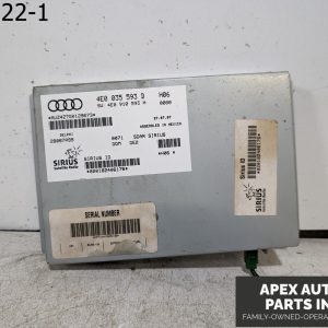 OEM 2007 Audi A6 3.1L Sirius Satellite Radio Receiver Module 4E0035593F