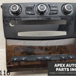 OEM 2007 BMW 550i 4.8L Temp Climate AC Heater Control