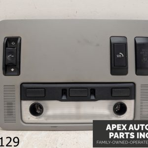 OEM 2007 BMW 650I 4.8L OVERHEAD CONSOLE DOME LIGHT SUNROOF SWITCH