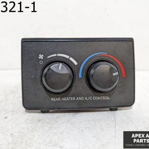 OEM 2007 Dodge Durango  Rear Heater A/C Climate Control Panel 20013262
