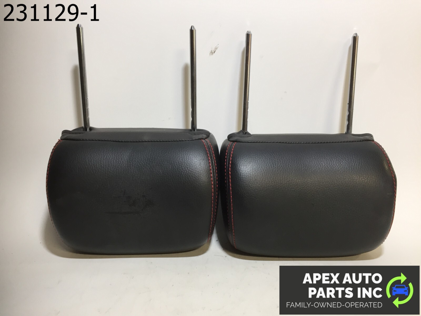 OEM 2007 Ford Fusion Front RH Right LH Left Headrest Leather