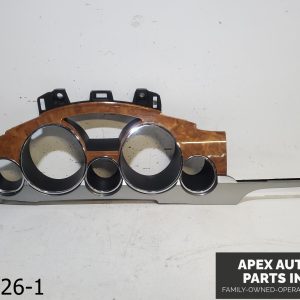 OEM 2008-2012 Buick Enclave 3.6L SPEEDOMETER GAUGE CLUSTER TRIM BEZEL 25886029