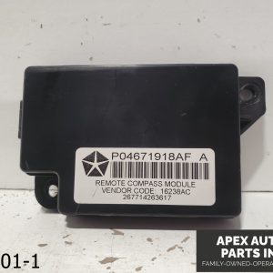 OEM 2008-2016 Chrysler Town & Country 2.4L REMOTE COMPASS MODULE