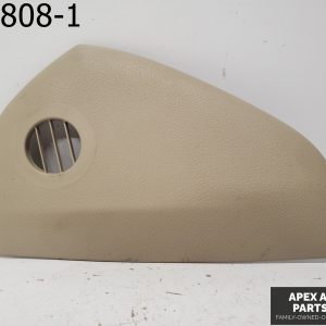 OEM 2008 Audi A6 3.1L Driver Left Front Dash Fuse End Cap Cover Trim