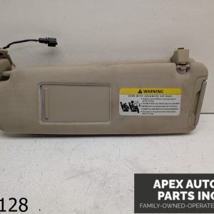 OEM 2008 Audi Q7 3.6L INTERIOR LEFT DRIVER SIDE SUN VISOR SHADE