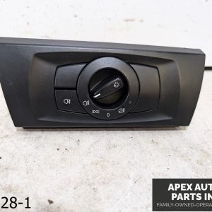 OEM 2008 BMW 328i 3.0L HEADLIGHT FOG LIGHT CONTROL SWITCH PANEL UNIT