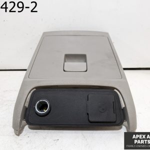 OEM 2008 GMC Acadia 3.6L Center Console Rear Cupholder Cup Holder