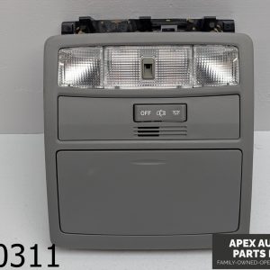 OEM 2008 Toyota Highlander 3.5L Overhead Roof Console