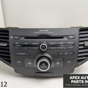 OEM 2009-2014 Acura TSX 2.4L Radio/Navigation control Panel With Vents