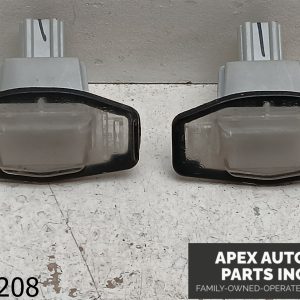 OEM 2009 Acura TSX 2.4L REAR TRUNK TAG LICENSE PLATE LIGHT LAMP SET PAIR