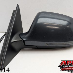 OEM 2009 Audi A4 2.0L Left Driver Side Gray Door Mirror Power