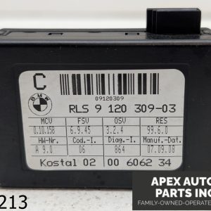 OEM 2009 BMW 650I 4.8L Windshield Rain Light RLS Sensor Control