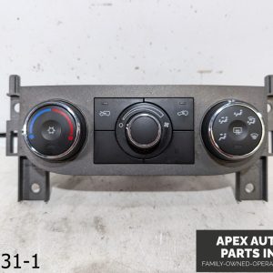OEM 2009 Chevrolet HHR 3.6L A/C Heater Temperature Climate Control