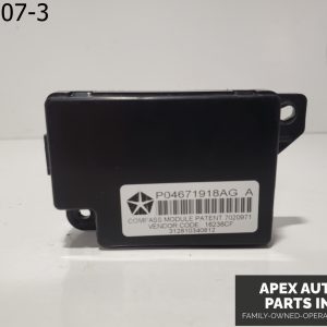 OEM 2009 Dodge Grand Caravan 4L Compass Control Module 4671918AH