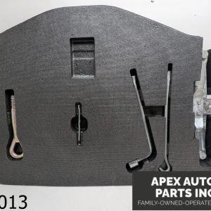 OEM 2009 Infiniti G37 G37x 3.7L Emergency Jack Tool Kit w Foam Tray