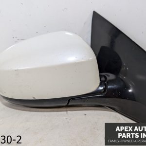 OEM 2009 Nissan Murano 3.5L Passenger Right Side View Power Door Mirror White