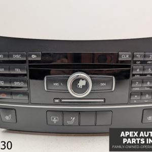 OEM 2010-2013 Mercedes E350 3.5L COMMAND RADIO CD HEAD UNIT PLAYER
