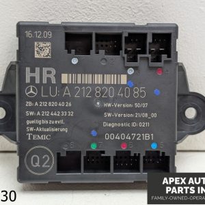 OEM 2010-2013 Mercedes E350 3.5L Right Side Door Control Module