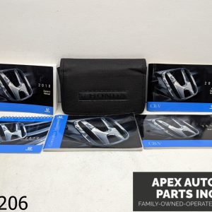 OEM 2010 Honda CRV 2.4L Owner's Manual Handbook Set with Case