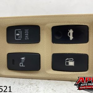OEM 2010 Lexus ES350 3.5L TAN Shade Trunk Fuel Door Switch Unit